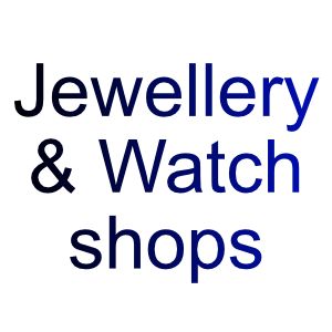 Jewellery & Watch shops