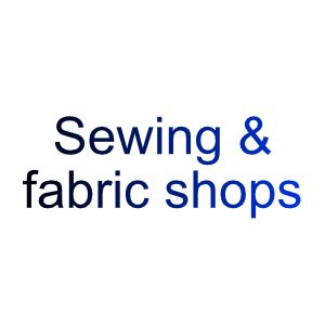 Sewing & fabric shops