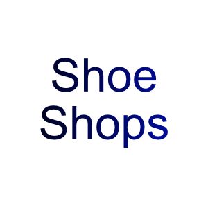 Shoe shops