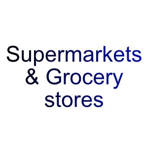 Supermarkets & Grocery stores