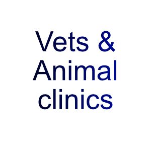 Vets & animal clinics